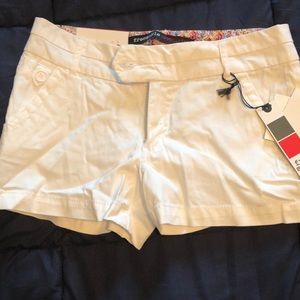 White shorts
